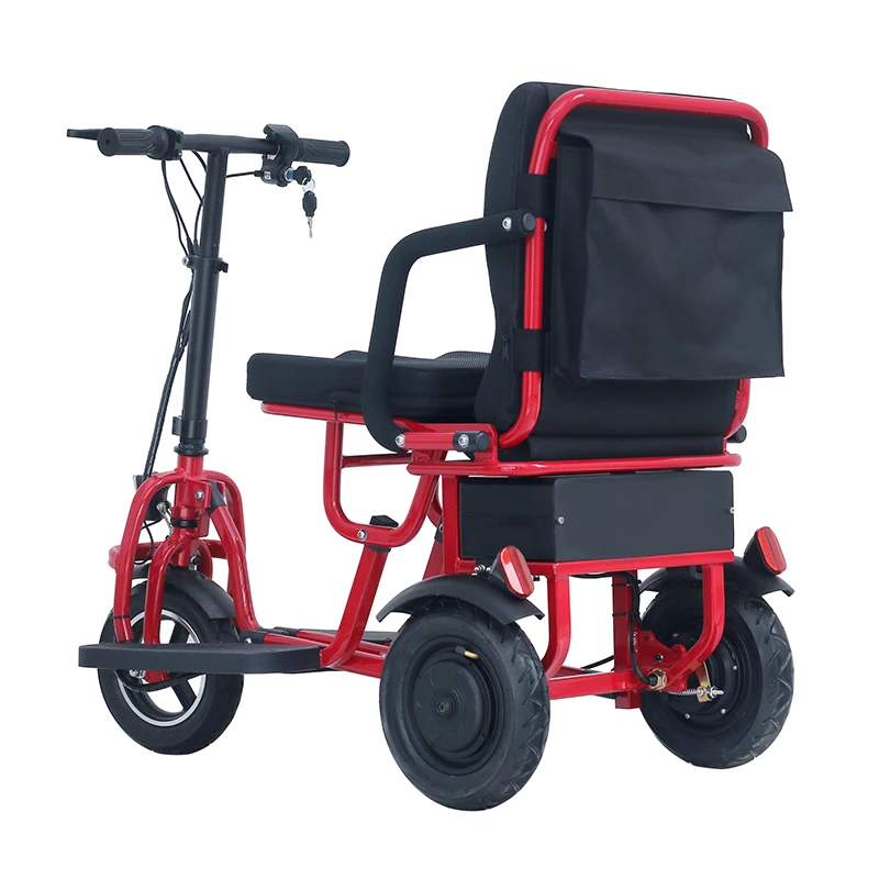 Popular in summer electric tricycle 3 wheels bike scooter 300w 350w mobility scooter trike for sale