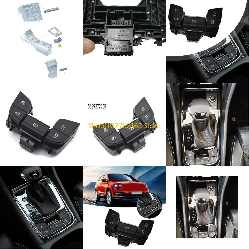 

547B LHD Handbrake Hand Brake Switches For Kodiaq 56G927225B 566927225B Assist Switches