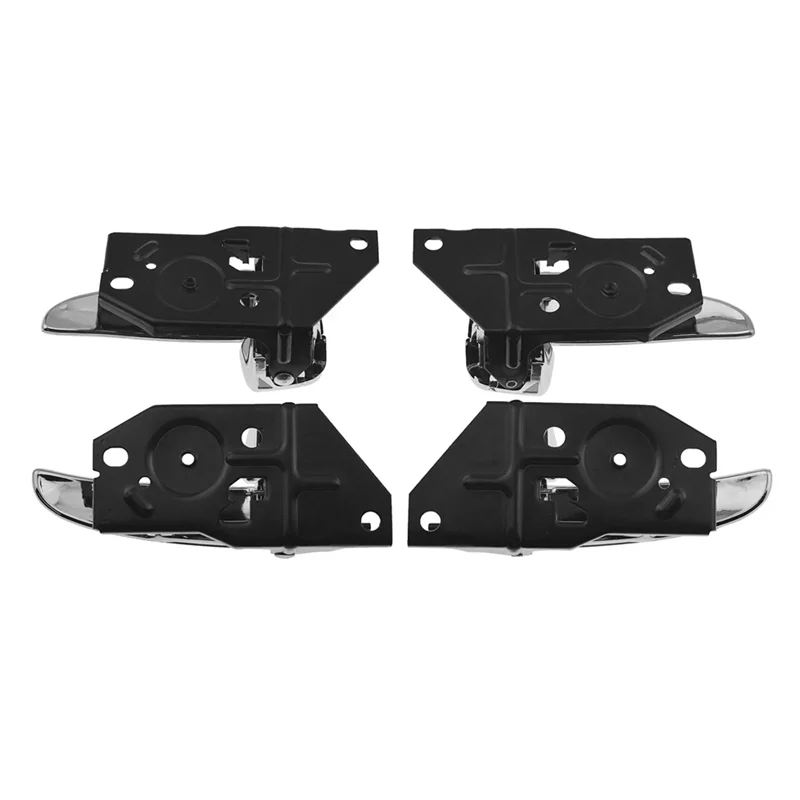 

Portable 1Set/4Pcs Inside Door Handle Chrome For Hyundai Sonata 2001-2005 82610-3D010 82620-3D010 Interior Door Handle Pull