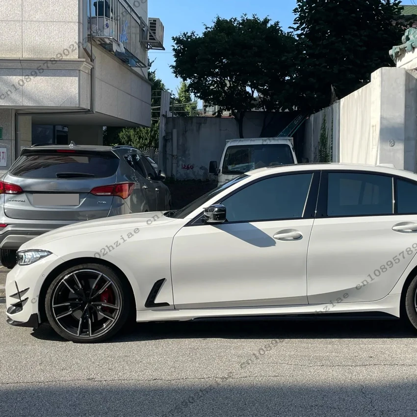For BMW 3 Series G20 G21 320i 330d 330i 330e M340i 2019-2025 Car Side Air Guide Vents Frame Side Skirt Stickers Trims Body Kits