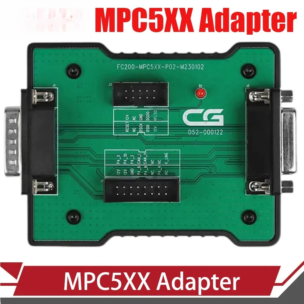 CG FC200 MPC5XX Adapter FC200-MPC5XX-P02-M230102 for BO-SCH MPC5xx Read/Write Data on Bench Support EDC16/ ME9.0/ MED9.1/ MED9.5