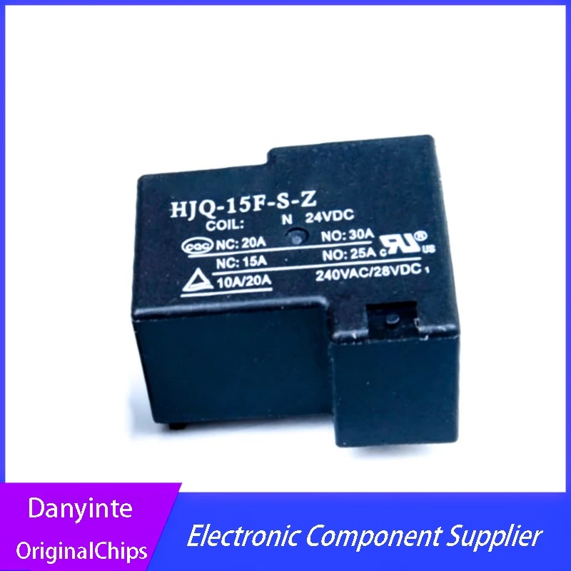 New 2PCS/LOT relay  HJQ-15F-S-Z-24VDC HJQ-15F-S-Z 24VDC 20A 6PIN