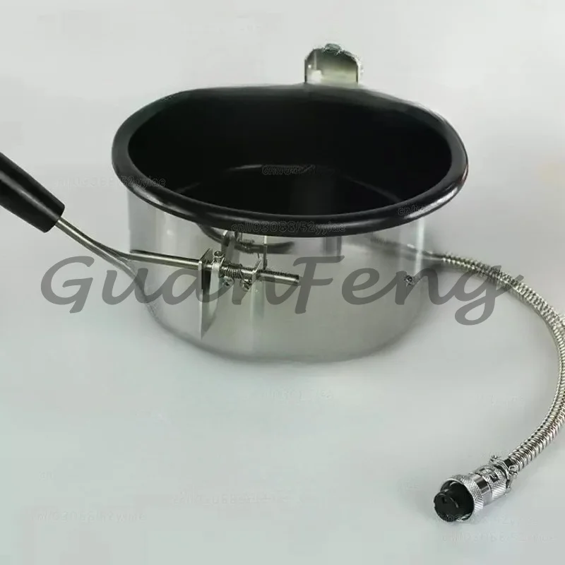 Two-hole, three-hole non-stick anti-stick pan for popcorn heating