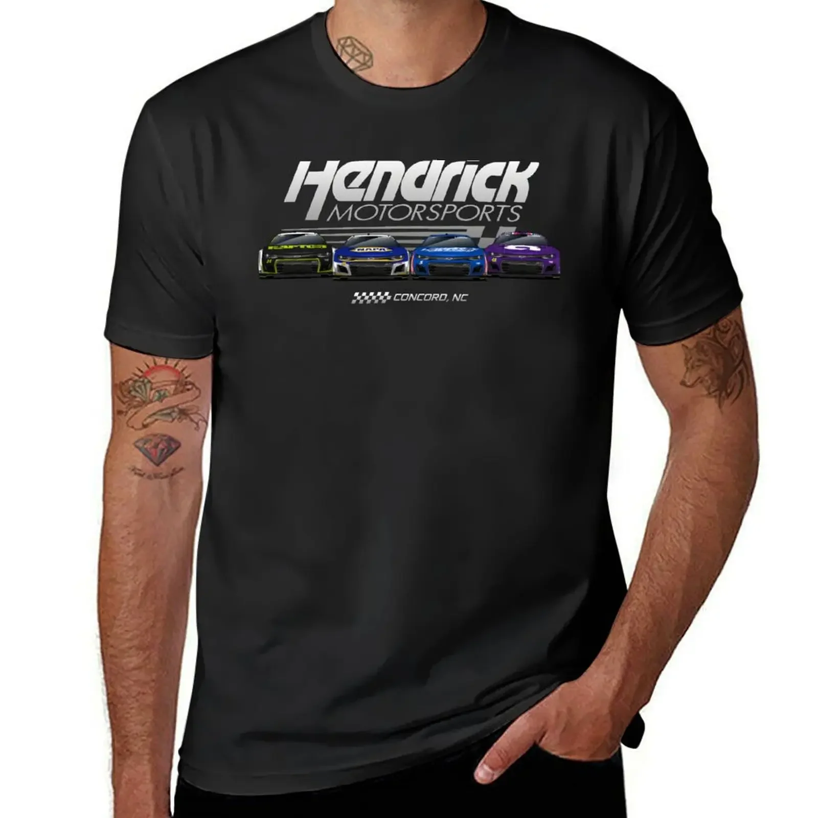 Hendrick Motorsports 2023 T-Shirt aesthetic clothes anime tshirt kawaii clothes mens white t shirts