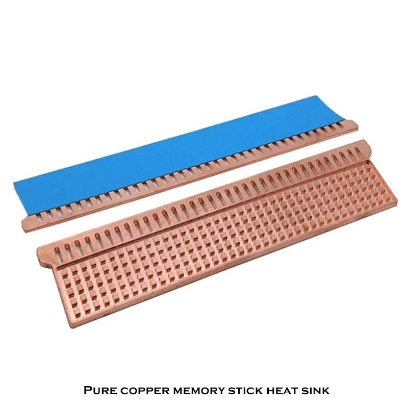 Pure Copper Heatsink For Notebook Desktop Memory Cooling,Computer VRAM Cooler Radiator