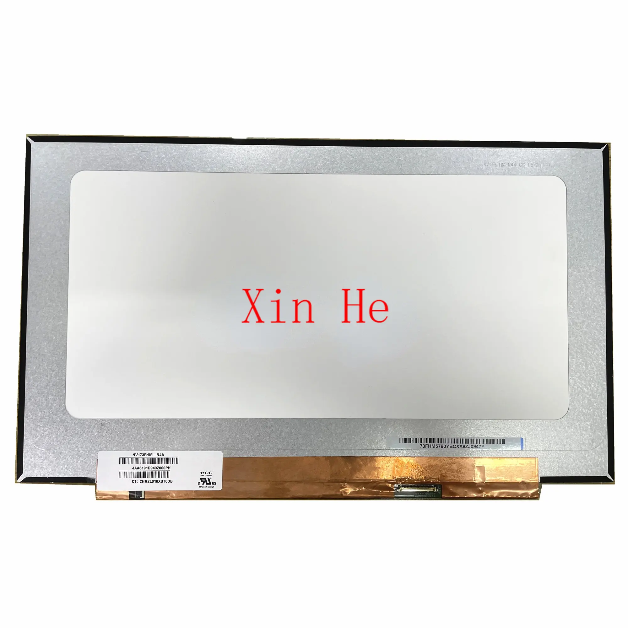 

NV173FHM-N4A Fit NV173FHM-N4A N44 NV173FHM-NY1 17.3"144HZ LCD LED Screen Display IPS Matte 1920*1080 72% NTSC EDP 40-pin