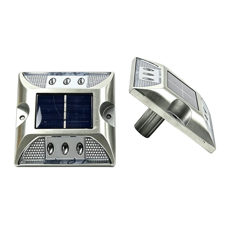 Highway Solar Road Reflect Stud LED Underground Recessed Light Courtyard Floor Lamp Truck Rear Warning Tail Light