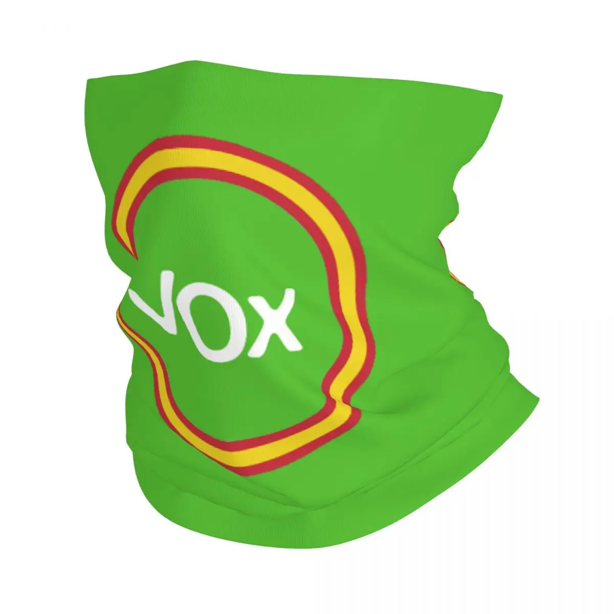 Pañuelo personalizado con Logo de Espana Vox, calentador de cuello para hombres y mujeres, bufanda para senderismo y esquí de invierno, polaina, cubierta facial para fiesta política española