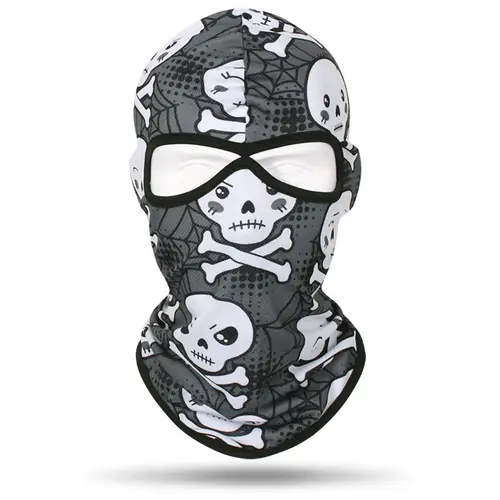 Ski Mask 2 Hole Windproof Balaclava Skull Full Face Mask Men Women Head Neck Warmer Face Cover Motorcycle Cycling Biker Hood Cap - Image 11