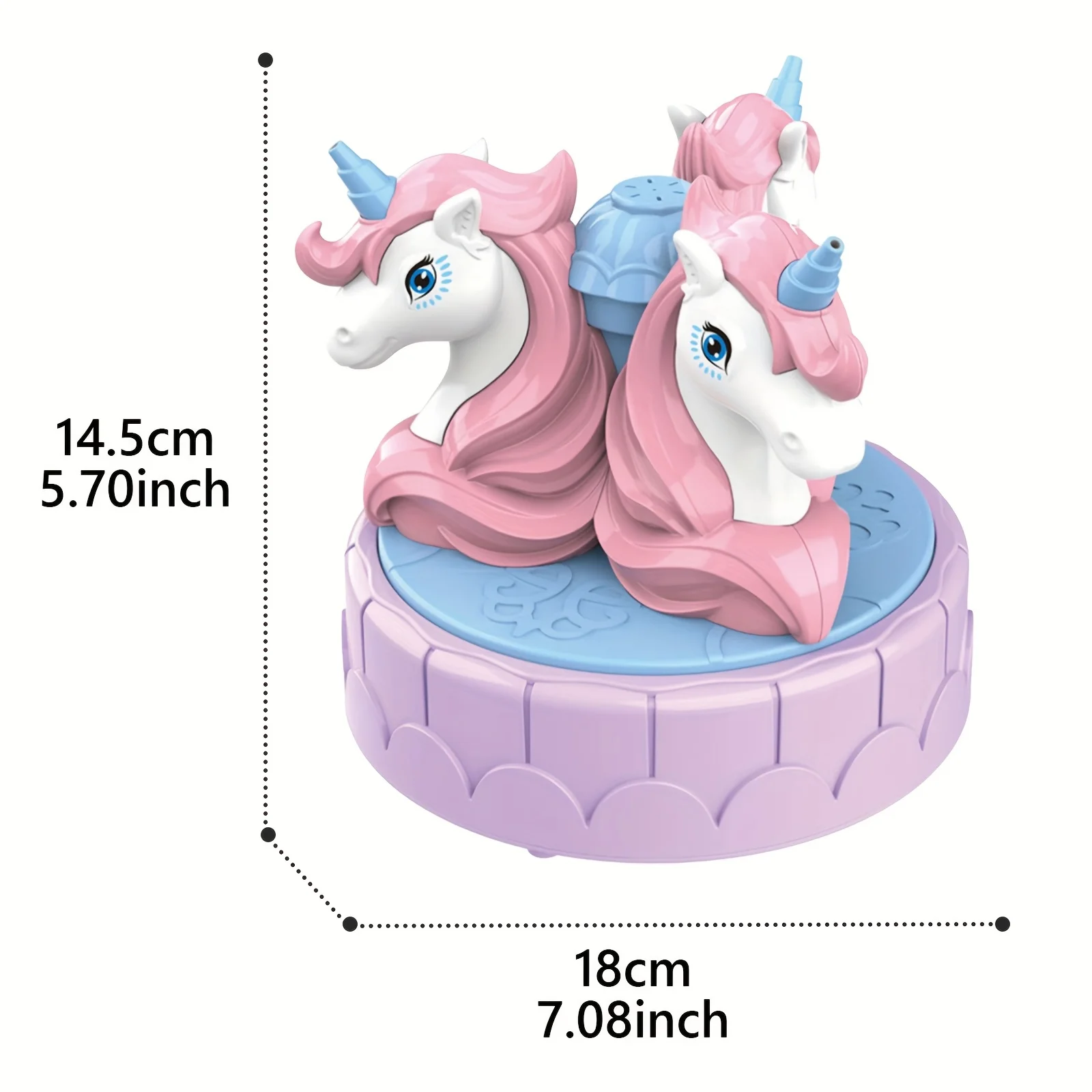 

Water Play Spinning Unicorn Toy,360° Rotating Bath Toy with Squirt Function,Pink Floating Pool Toys for Boys And Girls