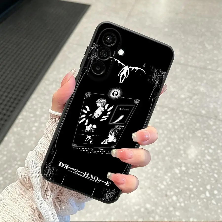 DEATH NOTE Anime Phone Cover Case for Samsung Galaxy A57 A52 A36 A15 A05 A37 A55 A73 A51 A25 A16 A06 A50 A53 A17 A70 A41
