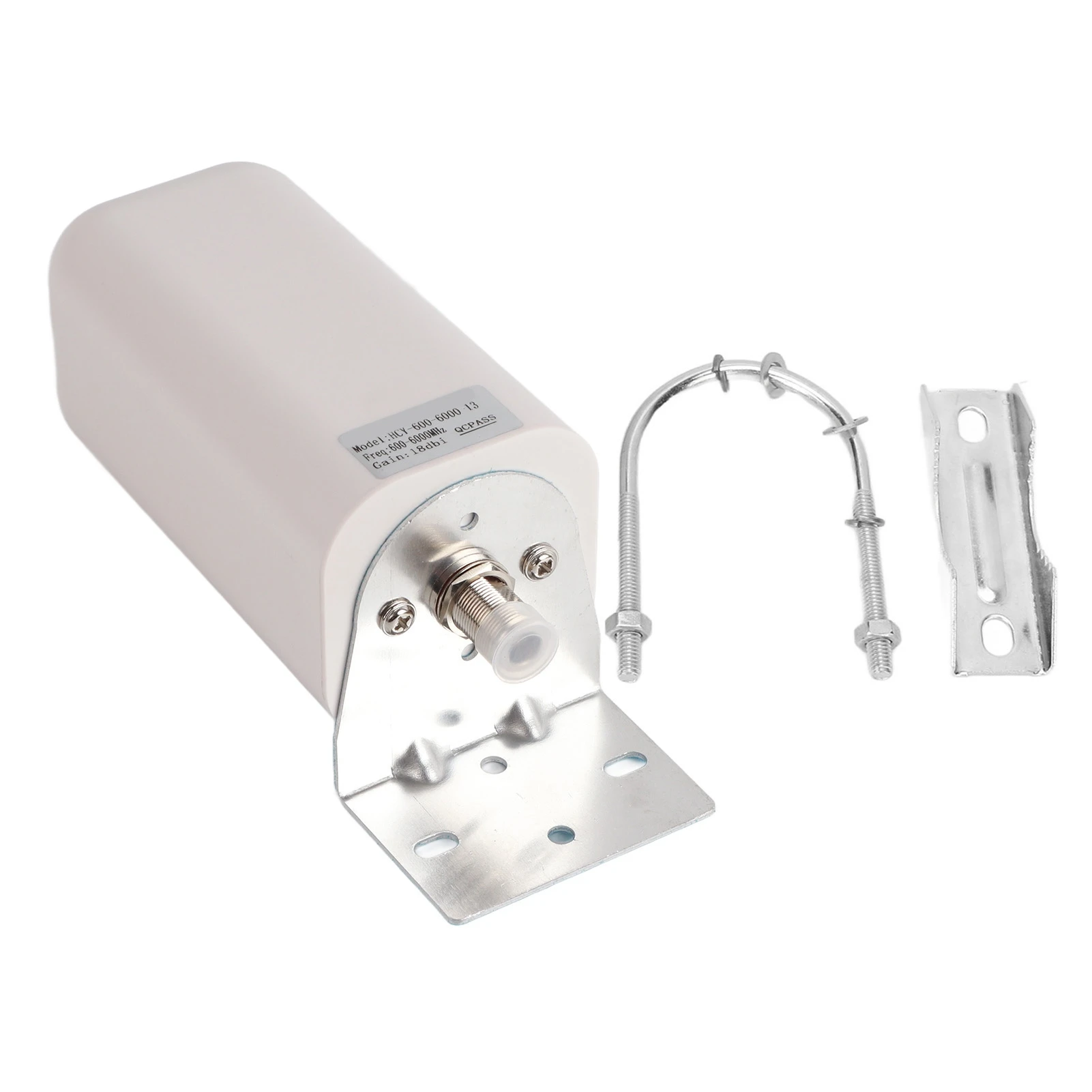 Outdoor Omnidirectional Antenna High Gain 3G 4G 18DBi 600‑6000Mhz Phone Signal Amplifier with N Female Connector
