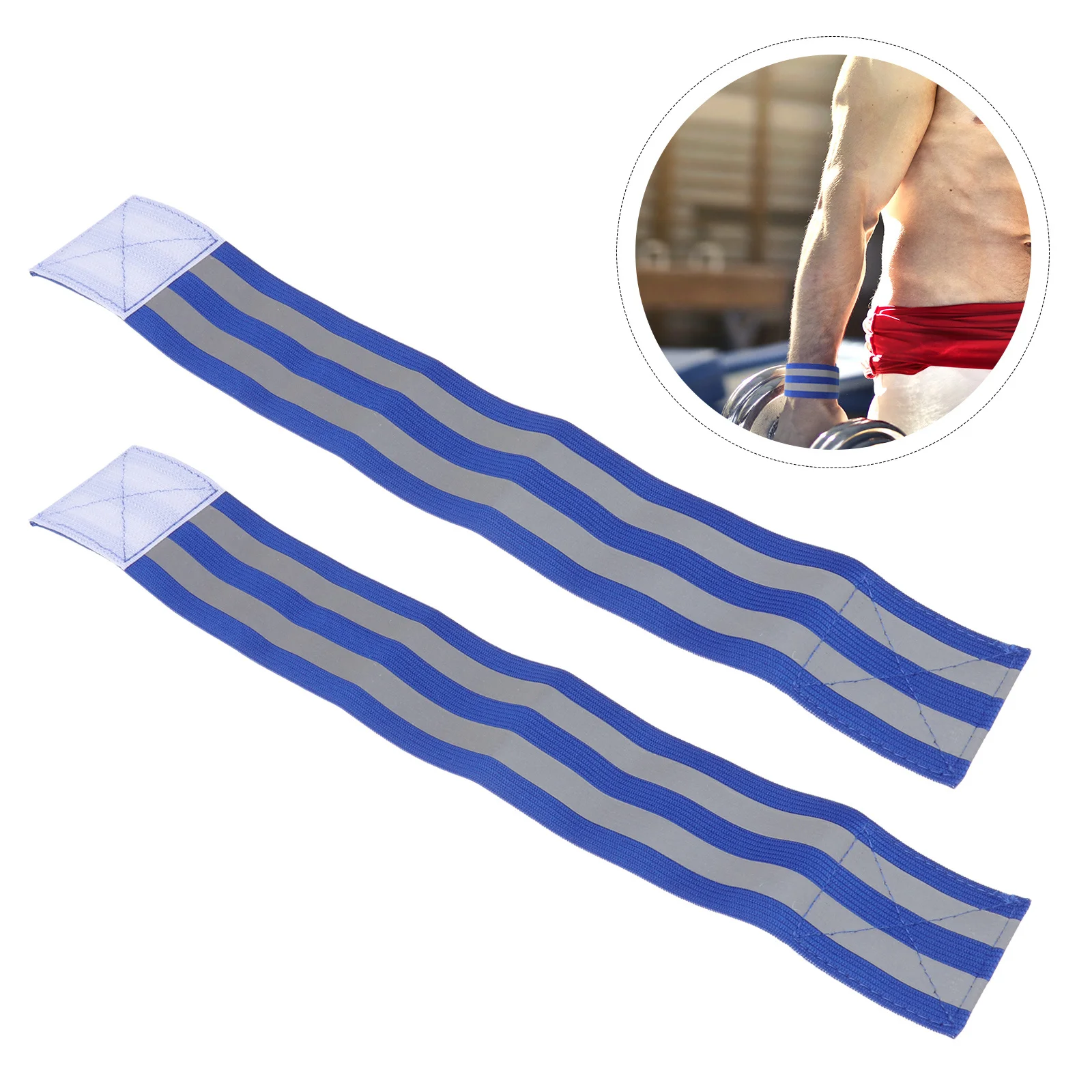 حزام أمان عاكس للضوء قابل للتعديل للجري الليلي وركوب الدراجات والمشي باللون الأزرق خفيف الوزن ومريح في الغسالة وقابل للغسل في الغسالة