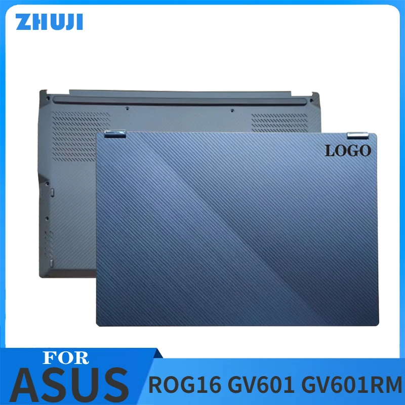 

NEW Original Laptops Case For ASUS ROG16 GV601 GV601RM Laptop Screen LCD Back Cover Hinges Bottom Case Flip Version Laptop