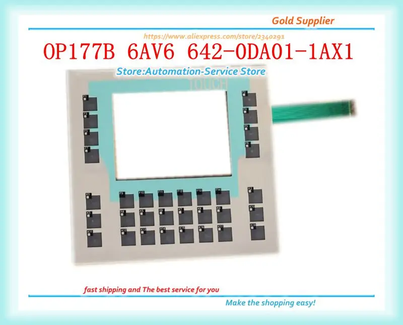 

New Membrane Keypad Switch Use For OP177B 6AV6 642-0DA01-1AX1
