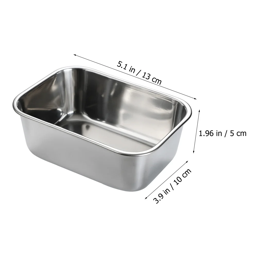 

304 Stainless Steel Tray Kitchen Supply Multi Purpose Plate For Sushi Dessert Sashimi Hotpot Vegetable