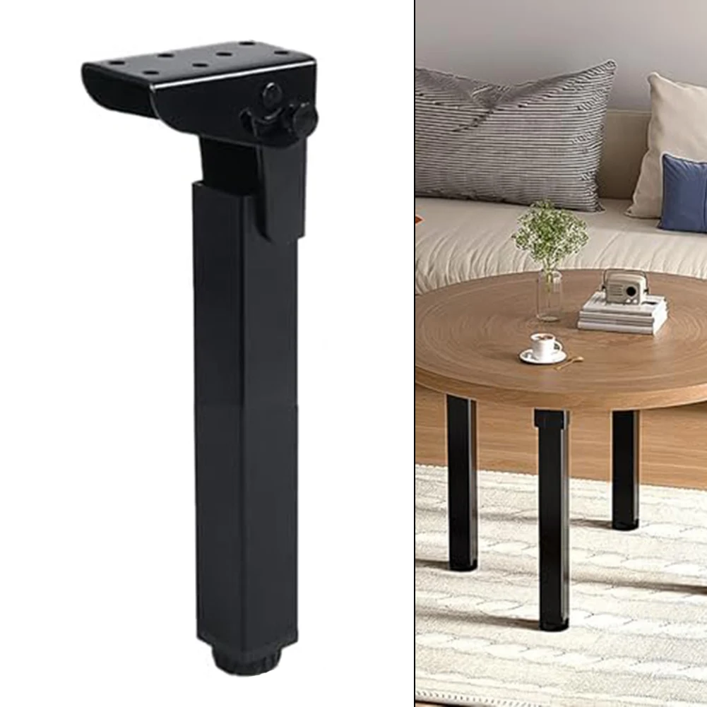 

Foldable Table Legs with Self Locking Hinges Adjustable Angles and Floor Protection Pads Suitable for Indoor Outdoor Use