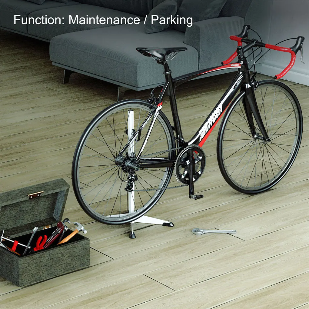 Bike Floor Parking Rack Stand Easy-to-Install Strong Load-bearing Capacity And Has Strong