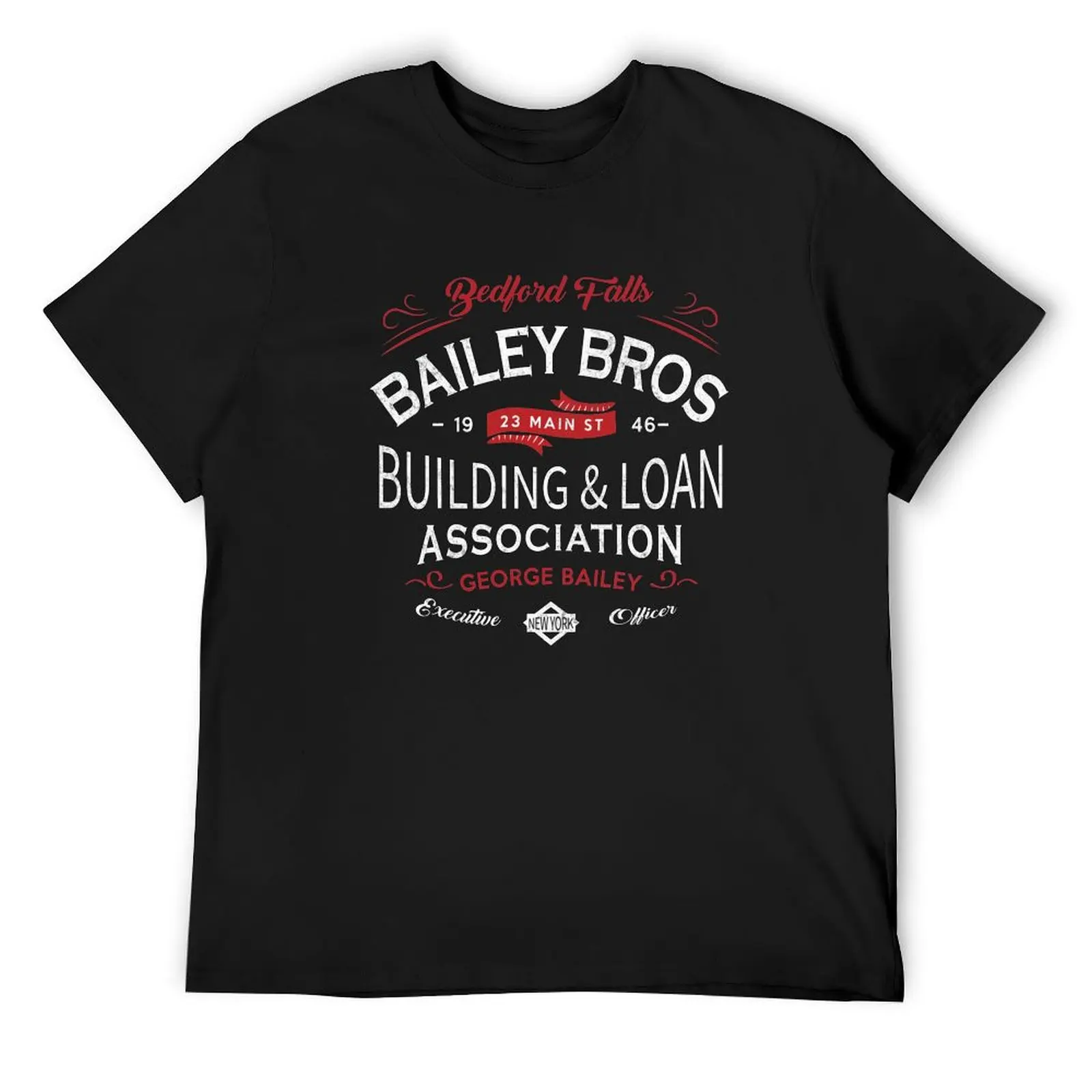 

Bailey Bros. Building & Loan Association - vintage logo T-Shirt T-shirts man cute tops mens t shirt