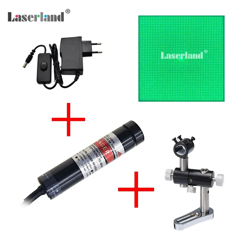 50*50 520nm Grid Matrix Green Light Grating Laser Module