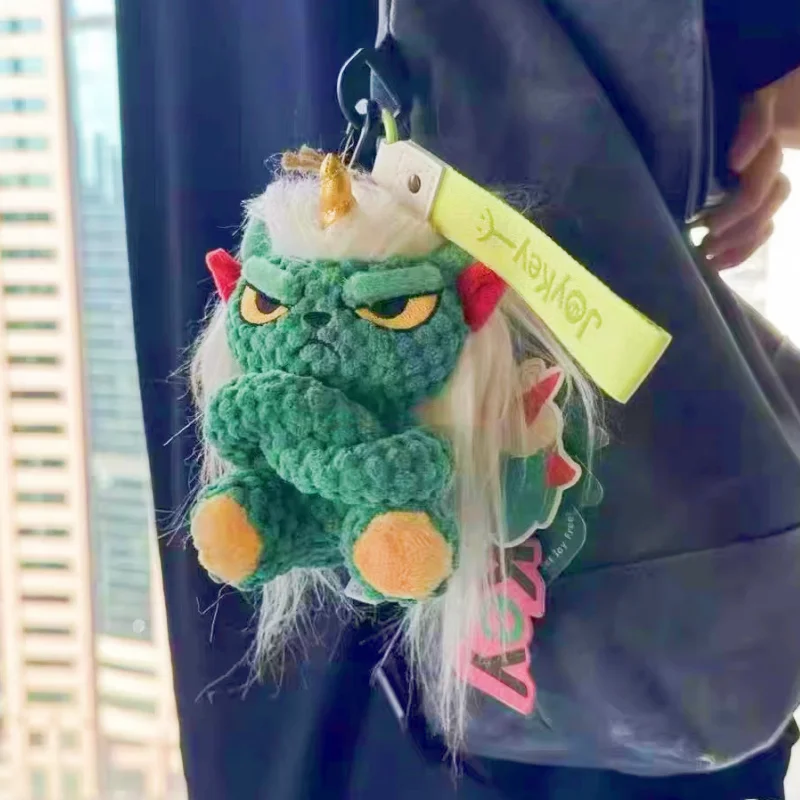 

Joykey Angrybaby Unicorn Plush Doll Christmas Keychain Cartoon Holiday Festive Toy Xmas Gifts Stuffed Animal Soft Decoration