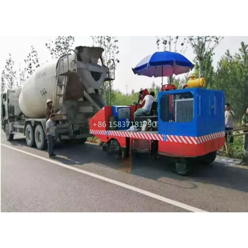 Most Advanced Curb Sliding Machine Pavement Construction Multifunctional Extruded Curb Stone Sliding Film Forming Machine Price