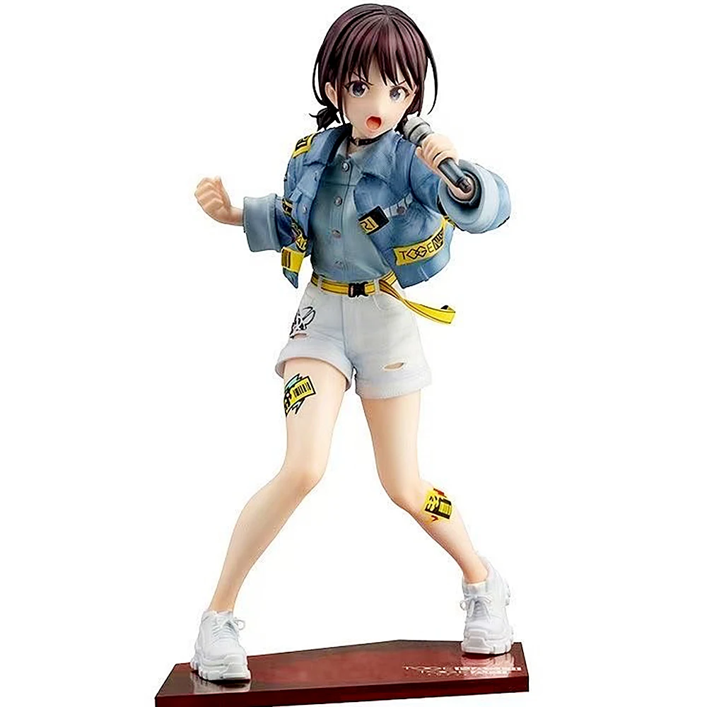 Figura Crying Girl Band Girls Jing Qinze Rencai, regalo ornamental de modelo de animación de chica hermosa