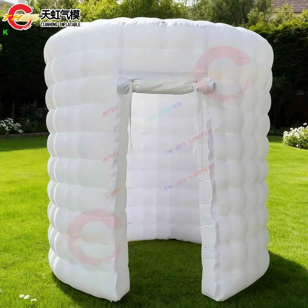 บูธถ่ายรูปเป่าลมทรงกลมขนาด 3 เมตร จัดส่งรวดเร็ว บูธเซลฟี่เป่าลมแบบกำหนดเองได้