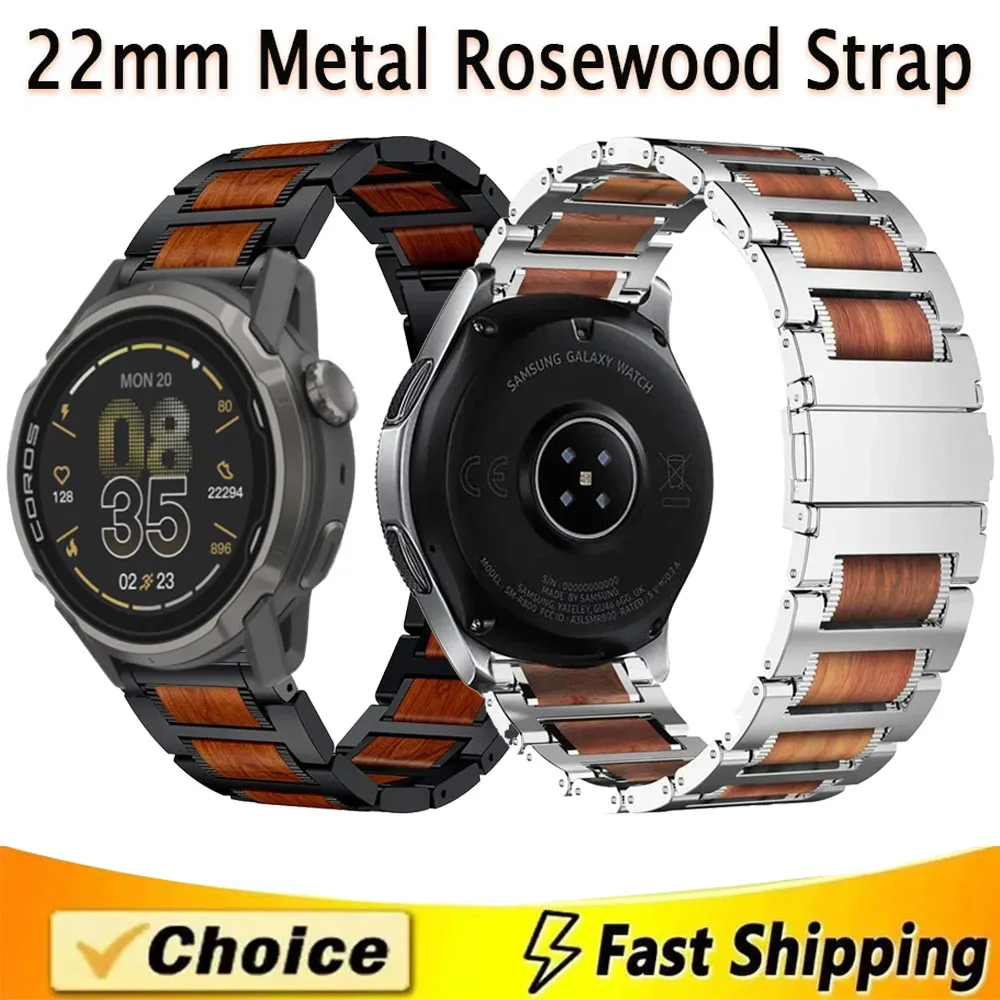 22Mm Metal Strap Fo…