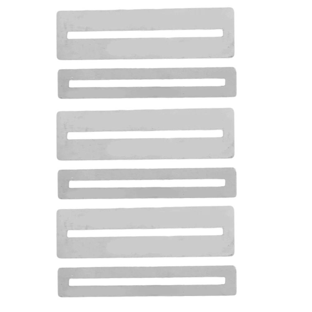 3Sets Professional Steel Guitar Fret Guard 7.8cm Size Silver Color Fret Wrap Fret Protector Guitar Fret Polishing
