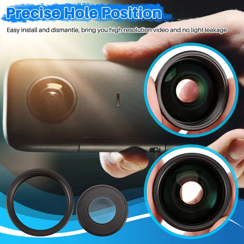 เลนส์อะไหล่สำหรับ Insta360 X3 X4อะไหล่สำหรับซ่อมกล้องแอคชั่น