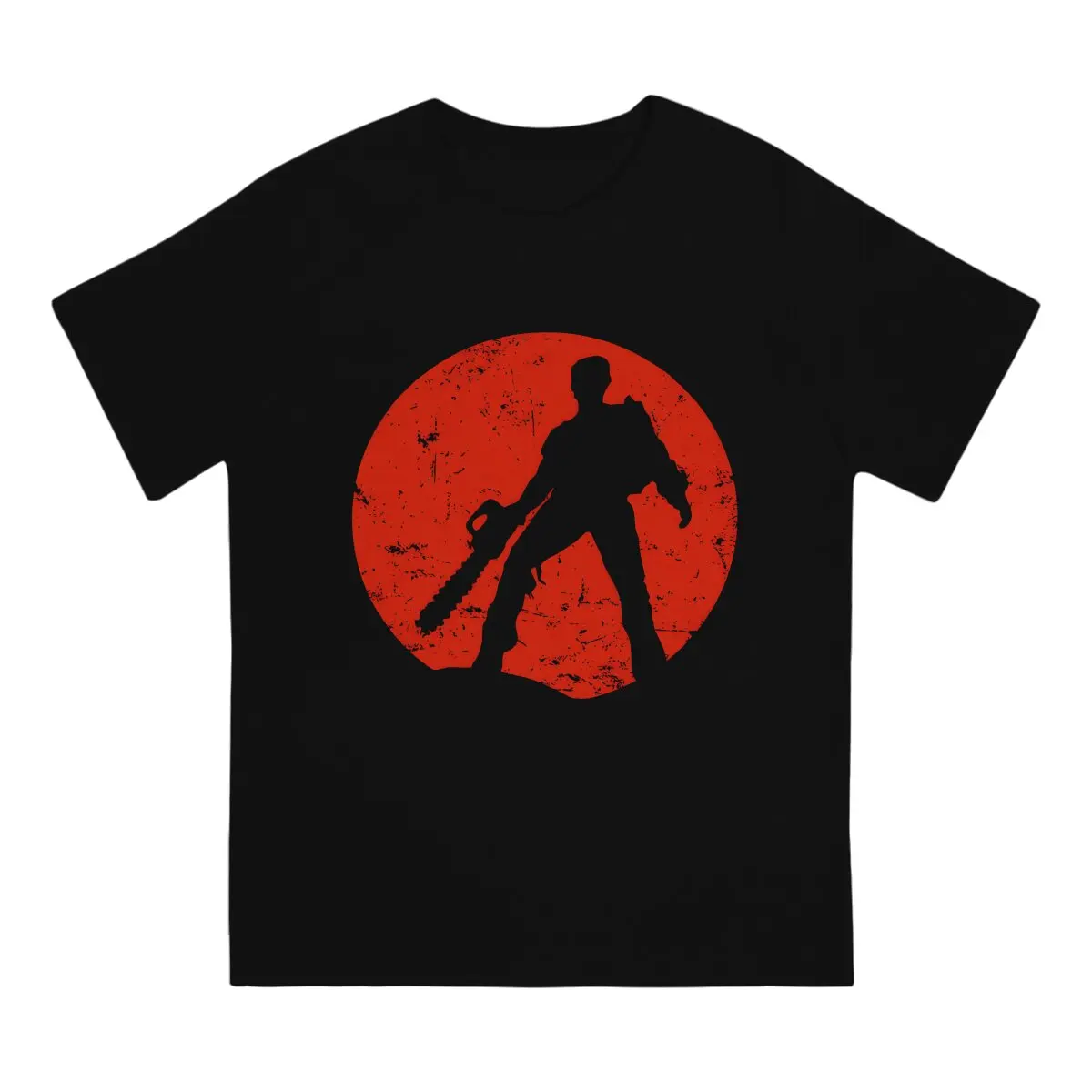 The Evil Dead Moon T Shirt Grunge Men's Tees Summer Clothing Harajuku O-Neck TShirt