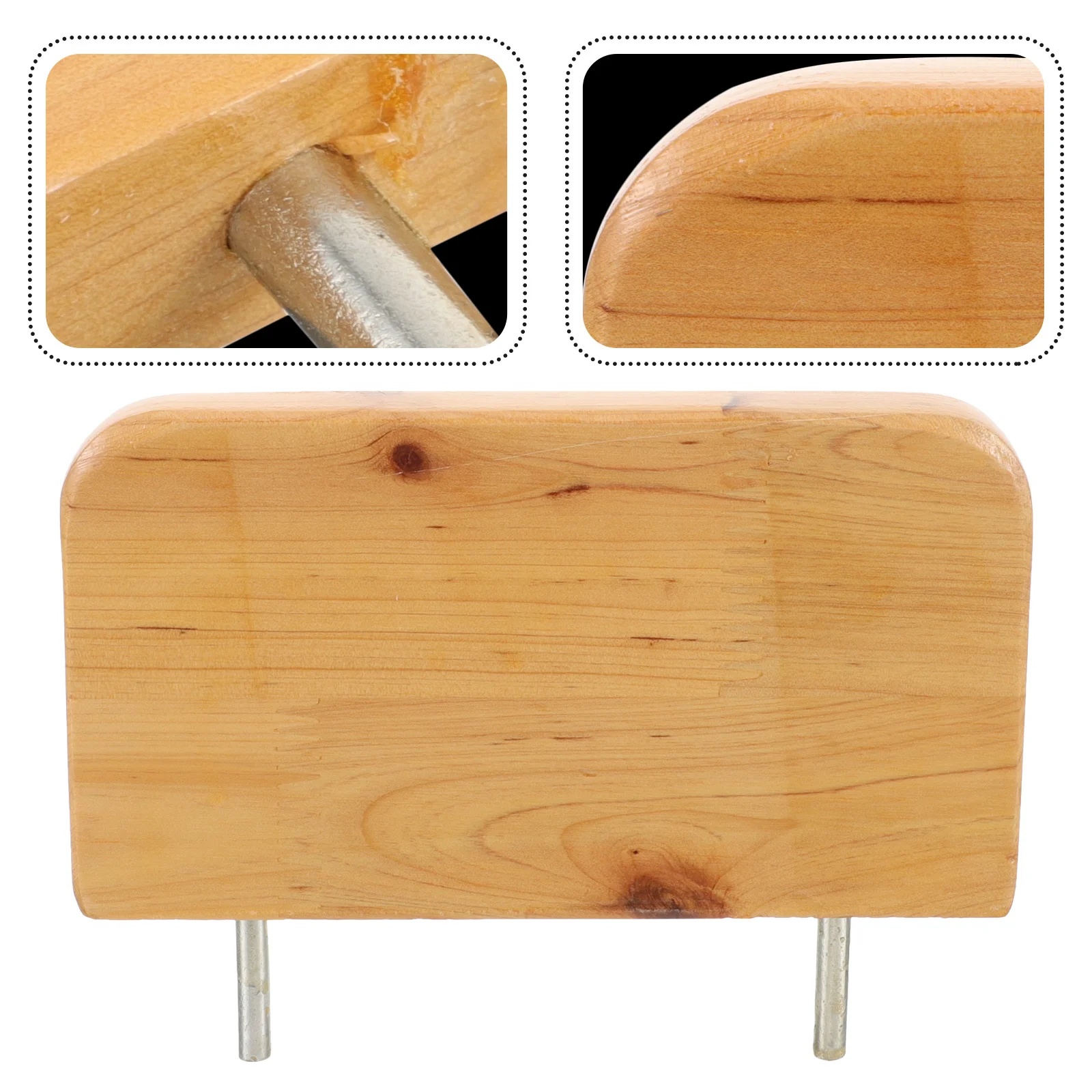 

Bathtub Head Pillow Wooden Head Support Detachable Tub Rest Stable Comfortable Bath Accessory Tub Pillow Bathtub Supplies