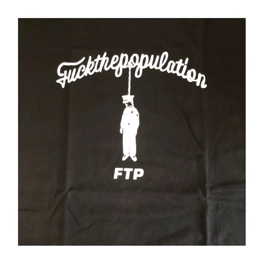 New 2024 Men Suicideboys FTP Population G95 T Shirts T-Shirt Hip Hop Skateboard Street Cotton T-Shirts Tee Top EU Size S 2XL V32