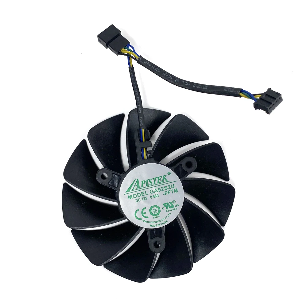 NEW 89MM 4PIN GA92S2U RTX3070TI GPU FAN For ZOTAC GAMING GeForce RTX 3070 3080 3090 Ti Trinity OC LHR 12GB Cooler Fan