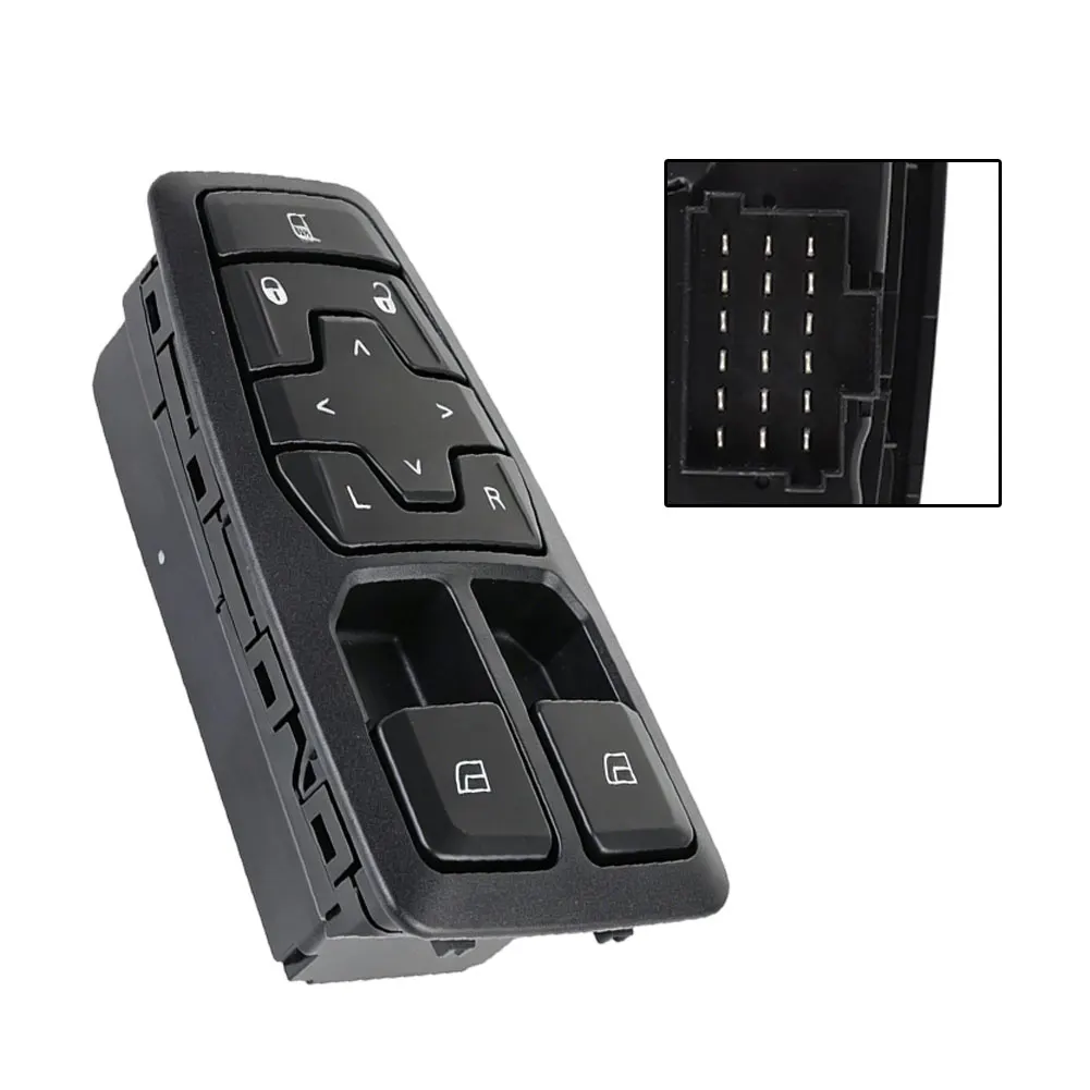 

Car Window And Mirror Control Switch Button 24121822 For Volvo For VNL 3rd Generation 18-24 Auto Accessories