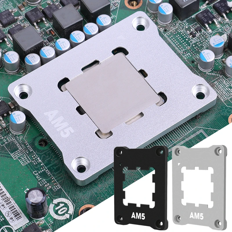 

Алюминиевая универсальная фиксирующая пряжка для коррекции изгиба процессора AMD AM5 ASF применяется к 7950X 7800X 7700X 7600X 7500F DIY охлаждающий кронштейн