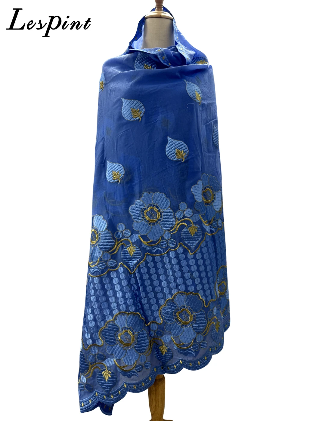 Bufanda africana de algodón para mujer, tela suelta bordada con diamantes, conjuntos de oración musulmanes, chal grande de 210x110cm, Hijabs