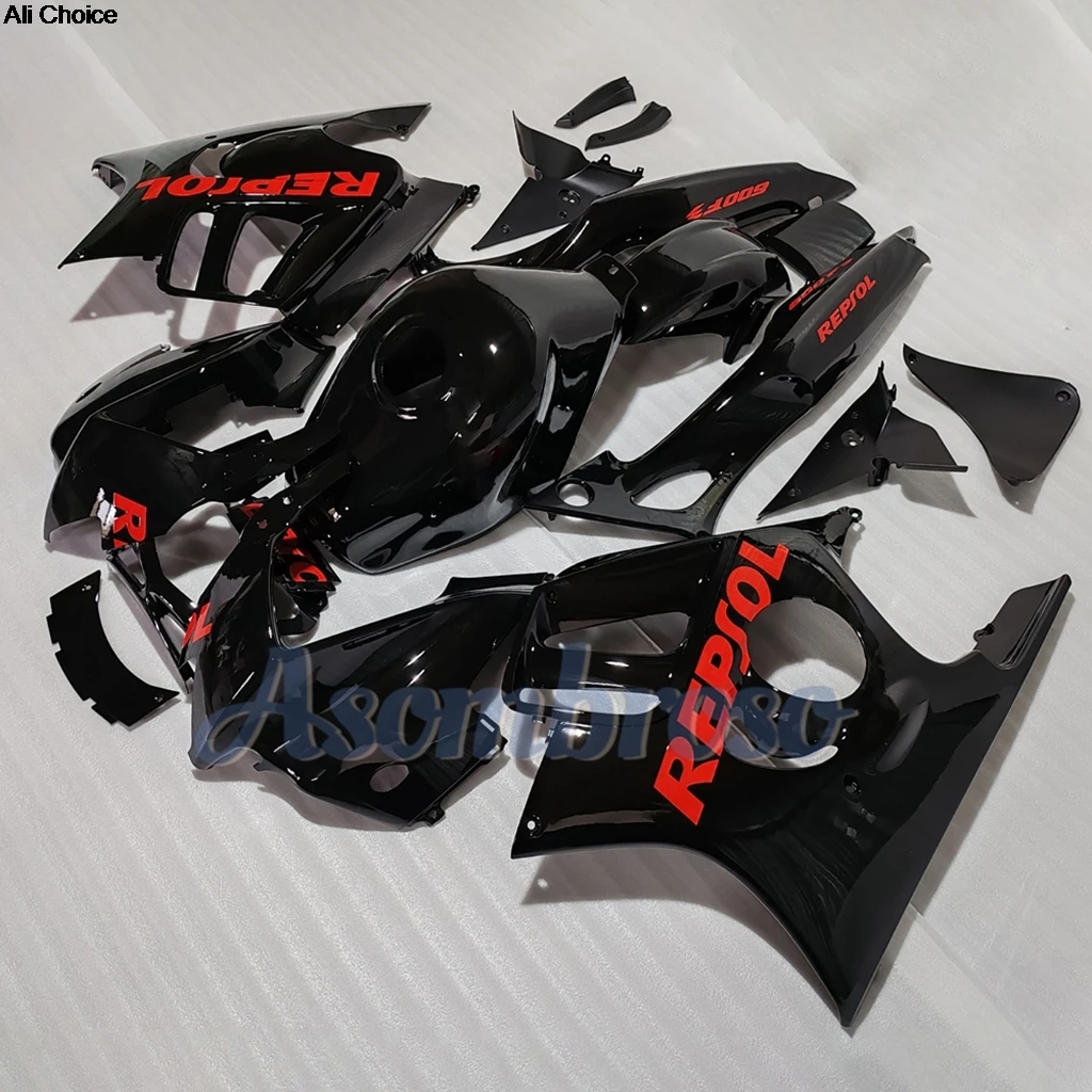 For Honda Repsol CBR600 F3 1997 1998 CBR600F3 97 98 Motorcycle Plastic Body Fairings | Gloss Black