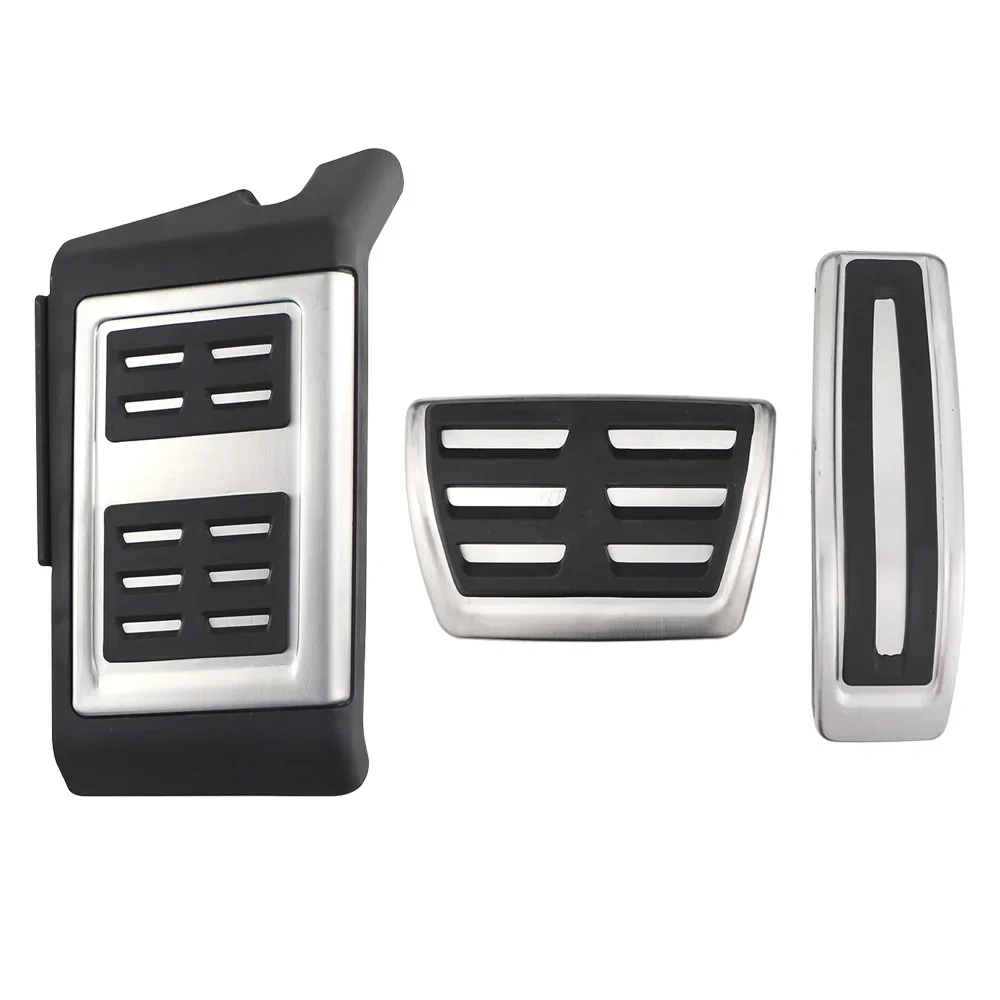 Car Pedals for Audi Q7 4L (07-15) / Touareg 07-18 / Porsche Cayenne 07-16 Gas Brake Footrest Dead Pedal Cover