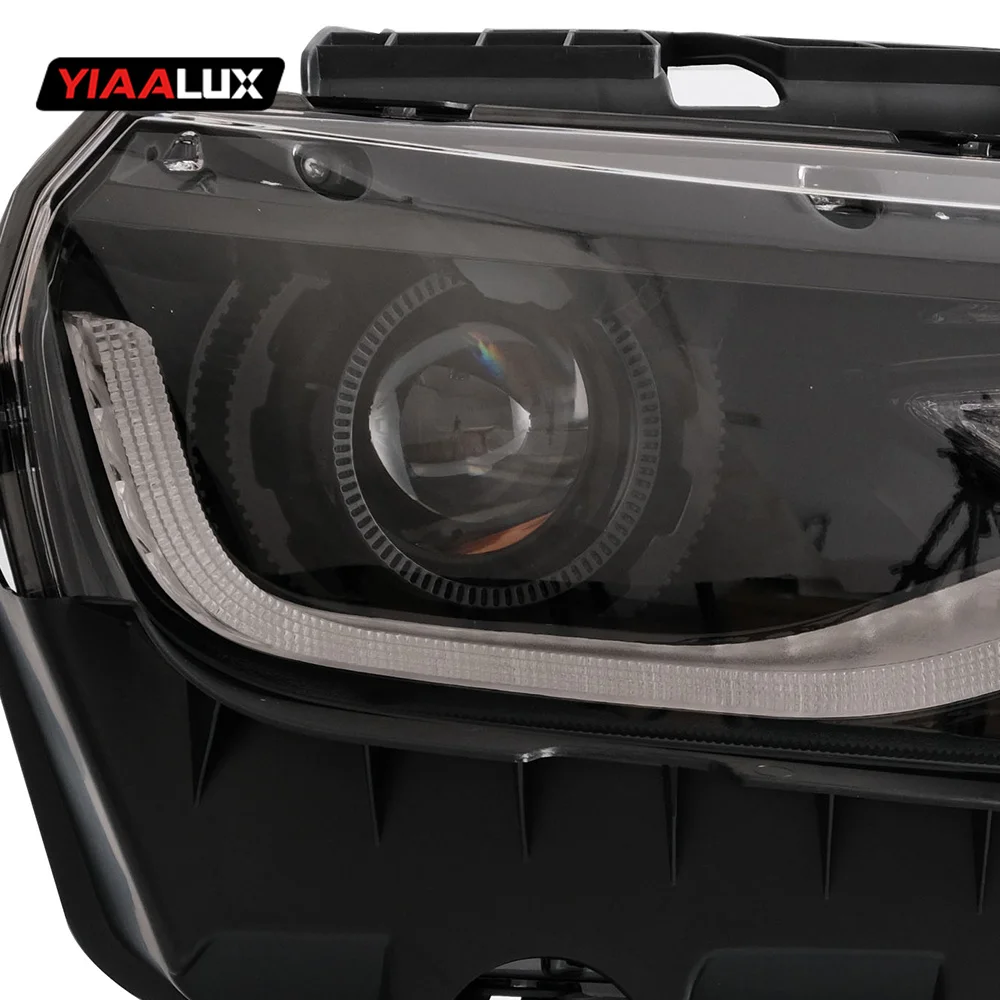 Vland Car LED Halogen Xenon Headlight Front Lights Assembly for Chevrolet Camaro 2012-2015 Led Turn Signal HeadLamp Accessories