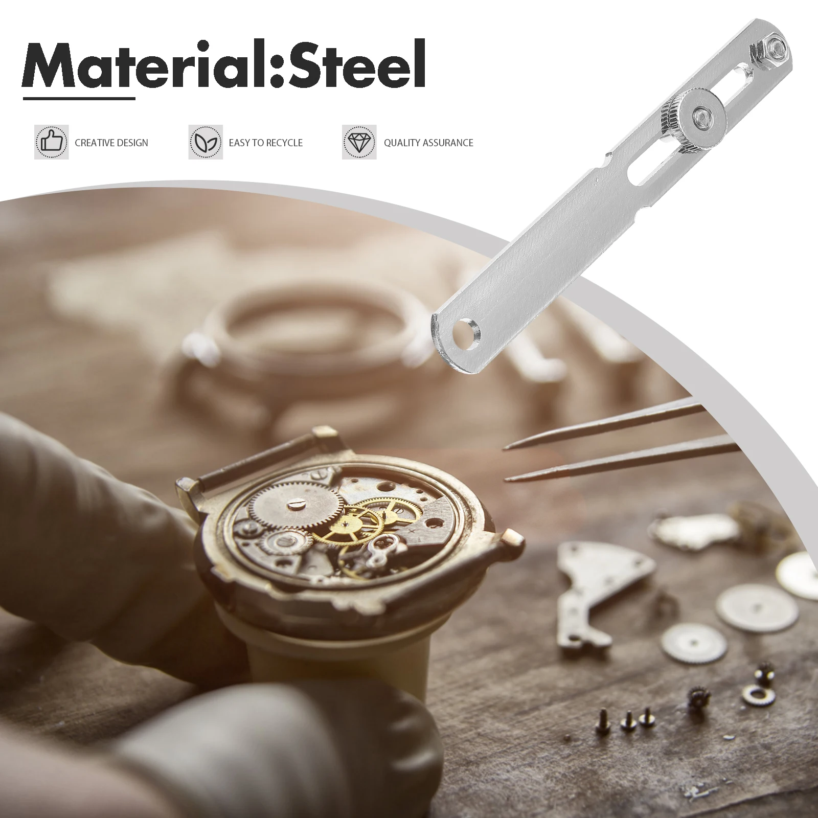 

Watch Opener Back Remover for Watches Change Steel Cover Removal Adjustment Kit Man Adjustable Repair