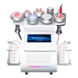 Die neueste 9 in 1 80k Ultraschall Kavitation Vakuum RF Laser Gewichts verlust Maschine geeignete Körperform ungs maschine