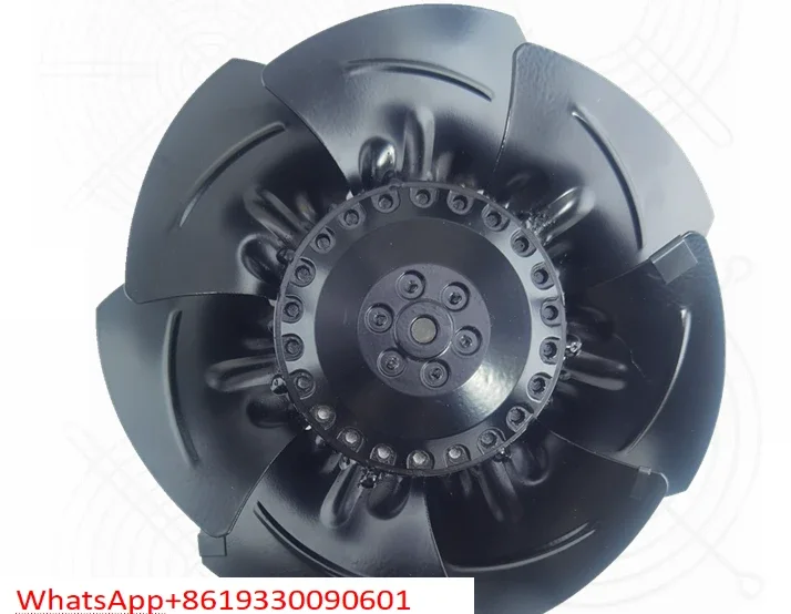 External rotor axial flow fan, wide frequency conversion machine tool,   spindle cooling