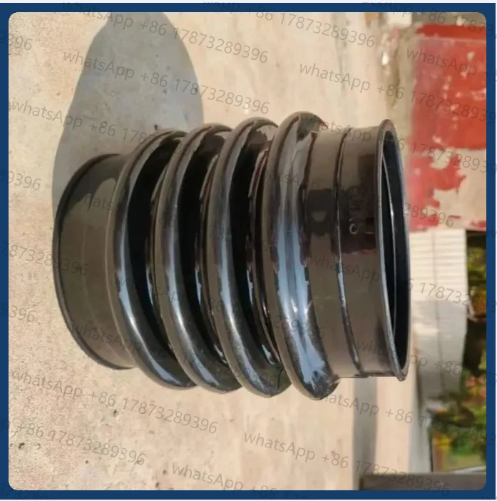 1 peça preto wacker BS60-2i BS60-4 BS60-45 bs600 bs700 bs60y compactador de violação fole bota 1006882 id170 mm, h245 mm