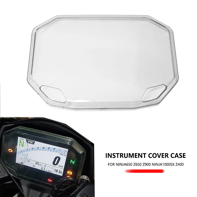 Крышка для мотоциклетного прибора, солнцезащитный козырек для Kawasaki Ninja650 Z650 Z900 Ninja1000SX Z400 ZX10 Ninja 1000 Z1000SX