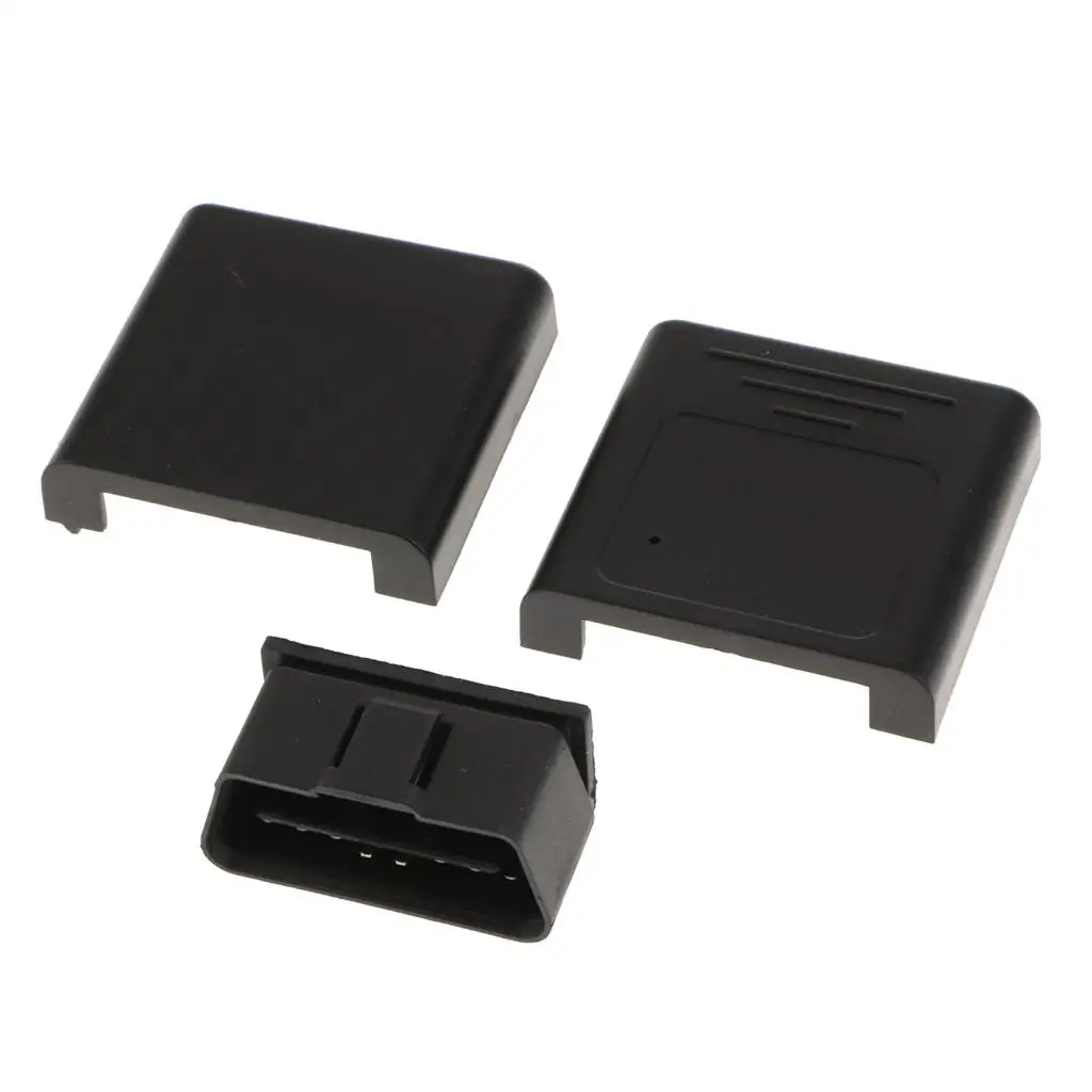 

OBDII 16-контактный разъем-штекер, корпус автомобильного адаптера