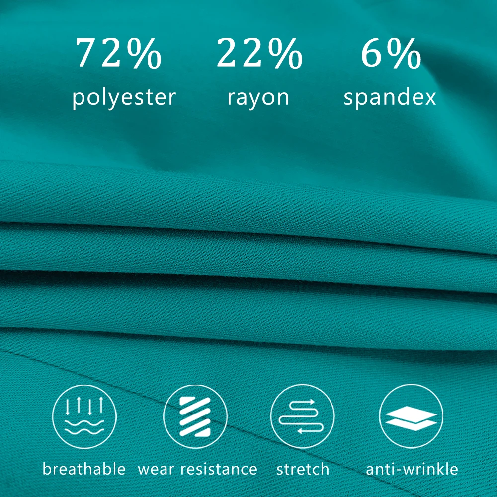 S-XXXL uniforme médico hospital esfrega conjunto feminino manga curta uniformes cirúrgicos laboratório superior calça médico roupas workwear acessórios