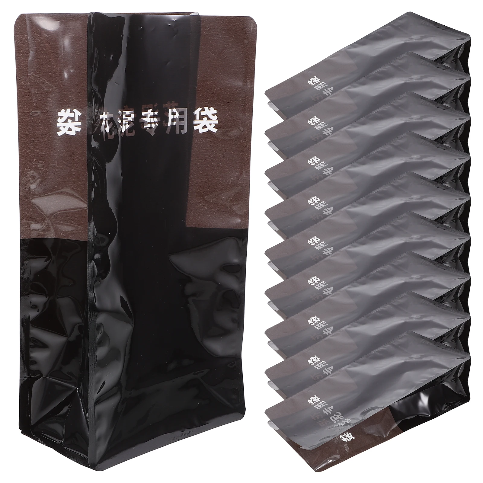 

50 Pcs Waterproof Packaging Bag Containers for Floral Mud Flat Flower Arranging Accessories