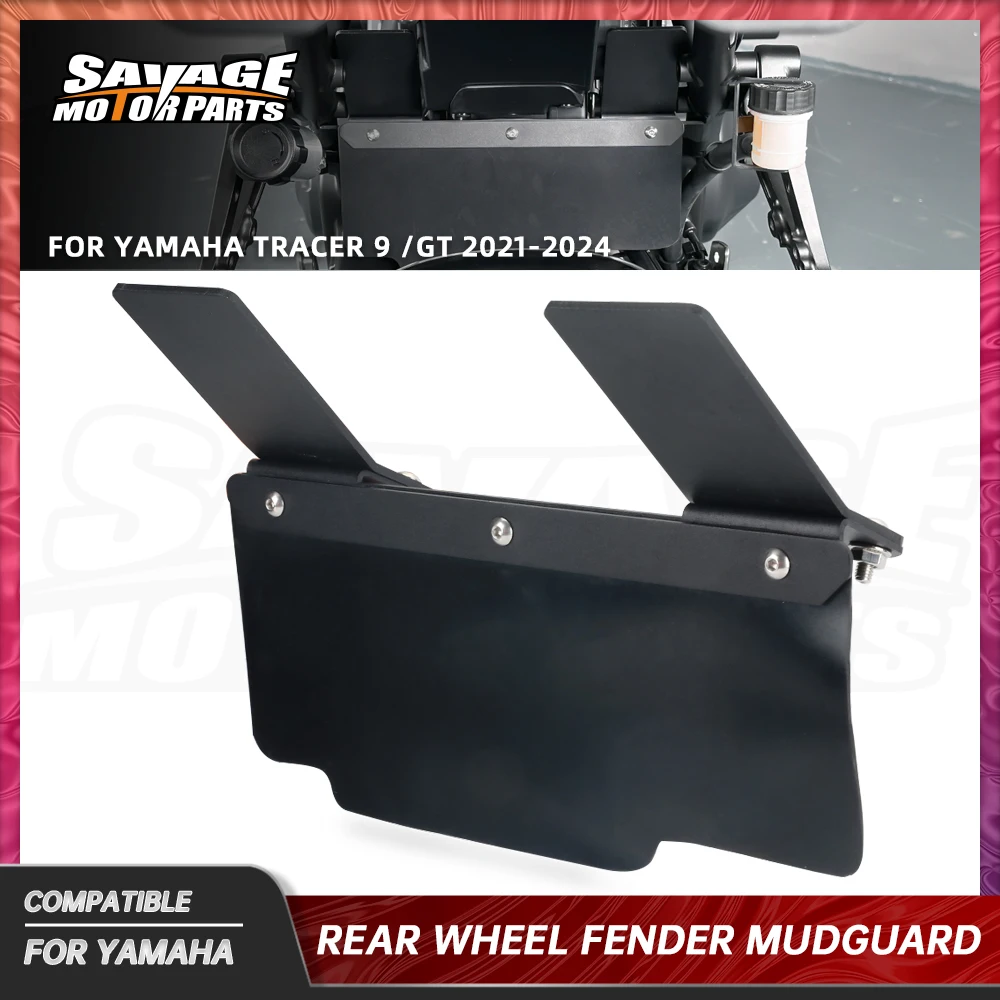 

For Yamaha Tracer 9 /GT 2024 Rear Mudguard Protection Protector Tracer 9 GT 2021-2023 Motorcycle Rear Wheel Cover Mud Flap Guard